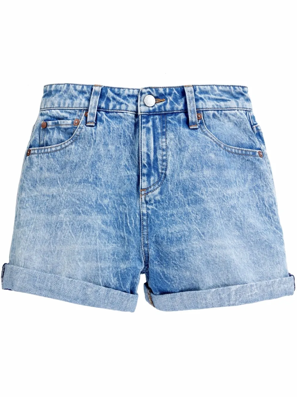 

alice + olivia Amazing vintage-style denim shorts - Blue