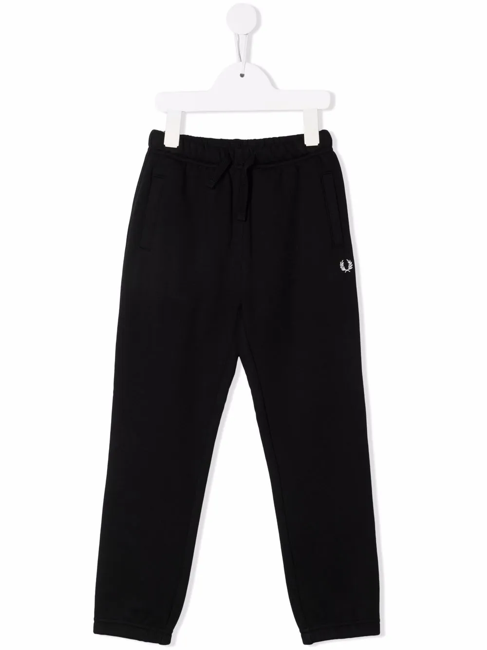 

Fred Perry Kids pants con logo bordado - Negro