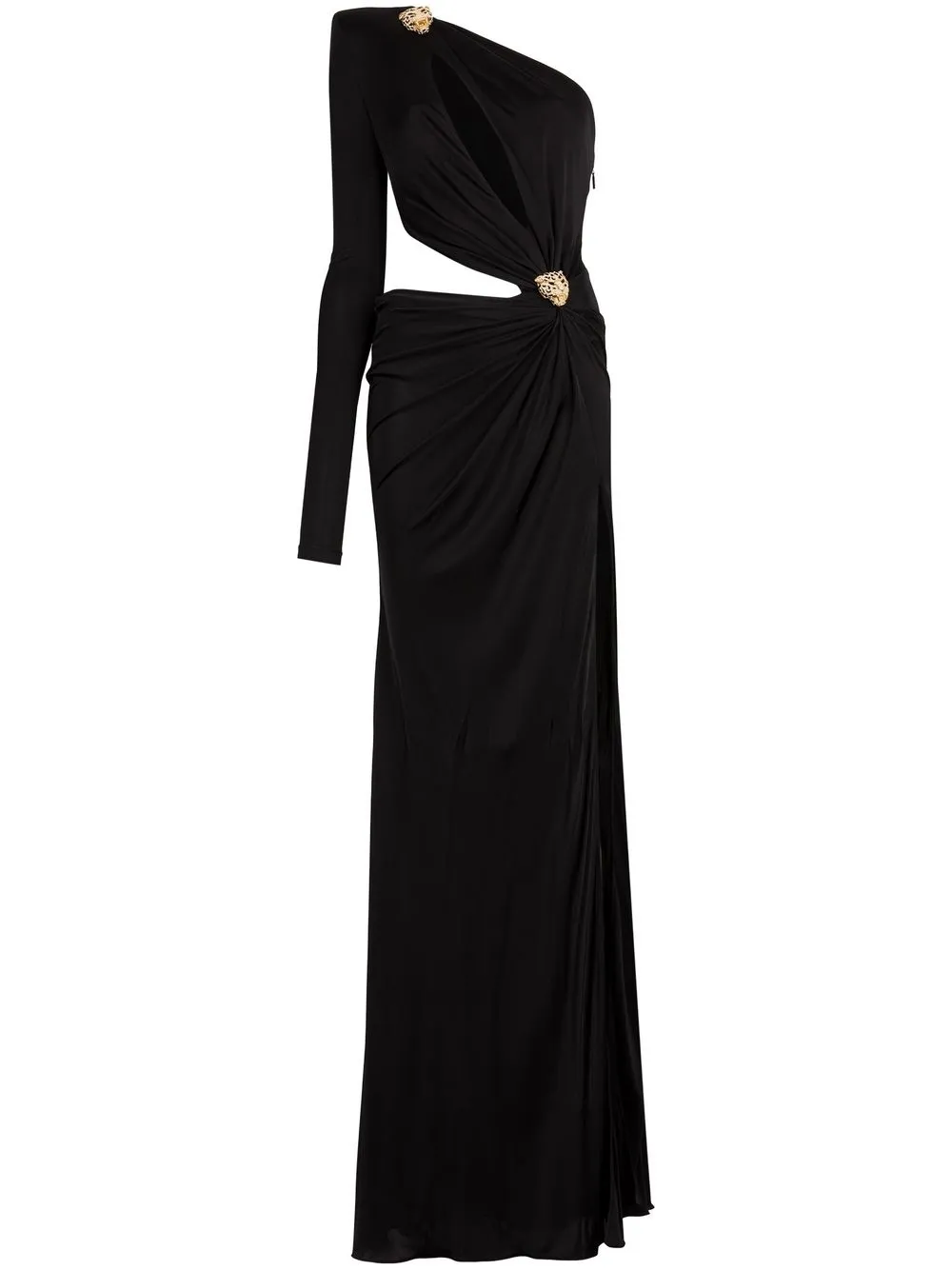 

Roberto Cavalli cut-out detail evening dress - Black
