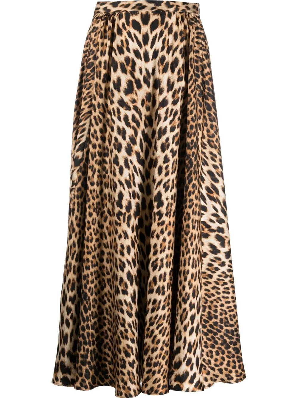 

Roberto Cavalli falda corta con estampado de leopardo - Marrón