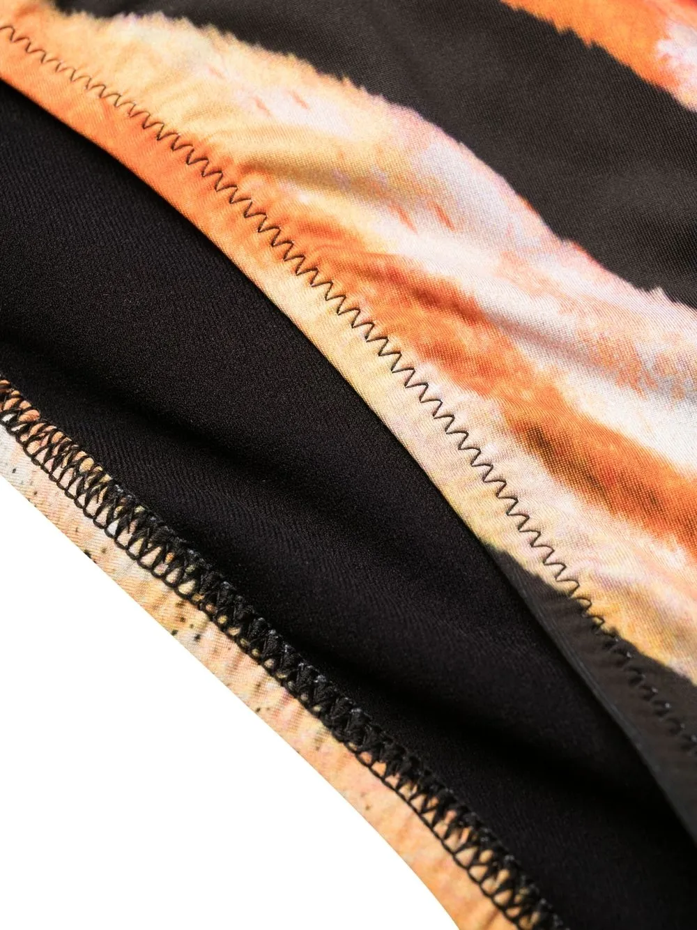  Roberto Cavalli Bikinihöschen Mit Tiger Print   Orange 