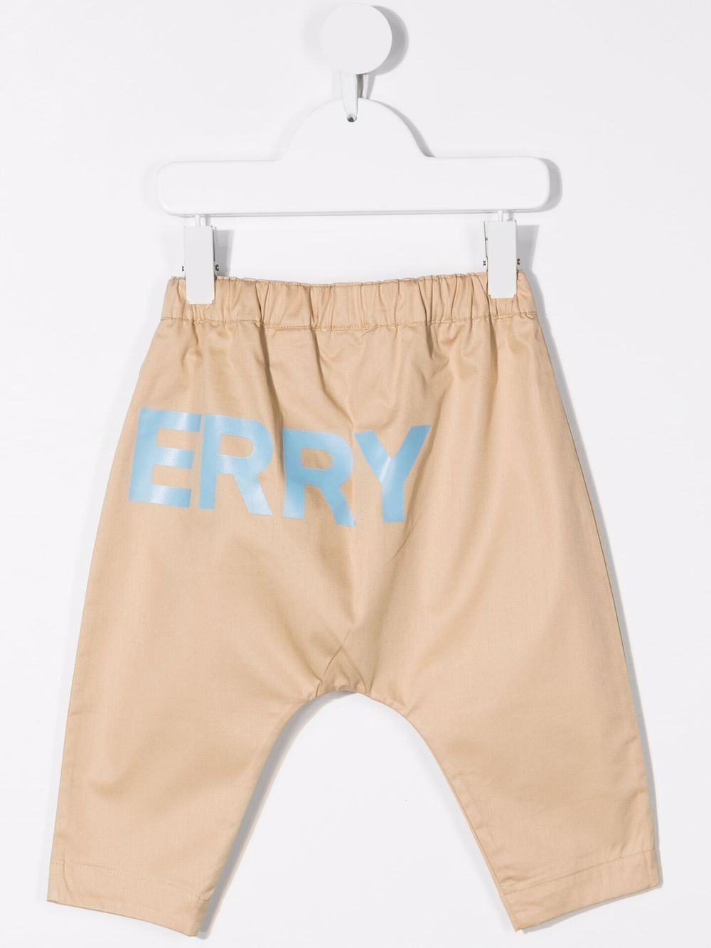 Burberry Kids Broek met trekkoord - Beige