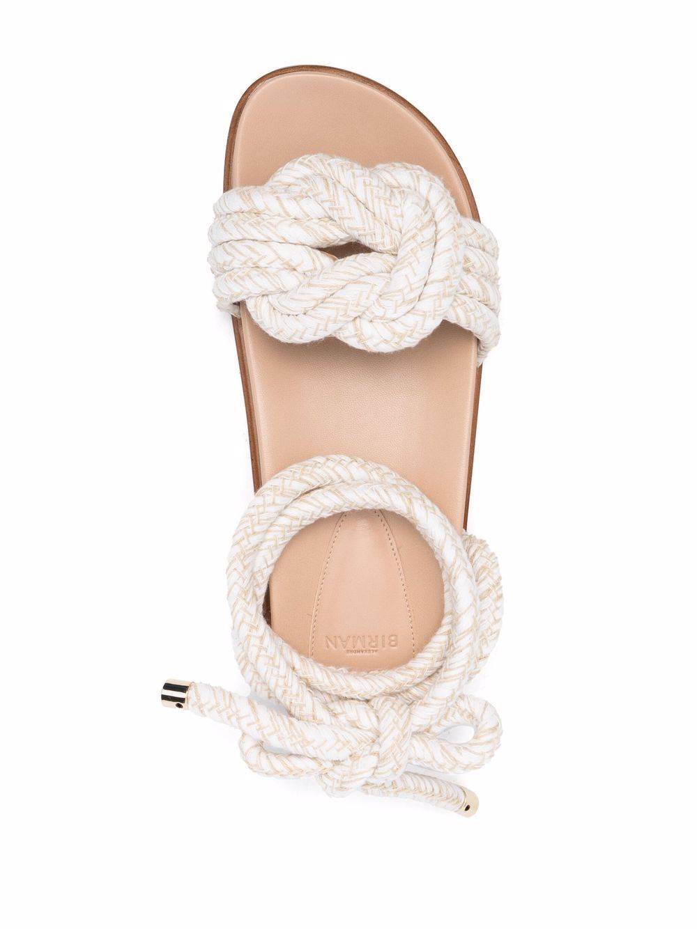 фото Alexandre birman rope-strap flat sandals