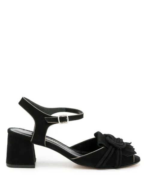 Sarah Chofakian Antonieta fringe-flap sandals