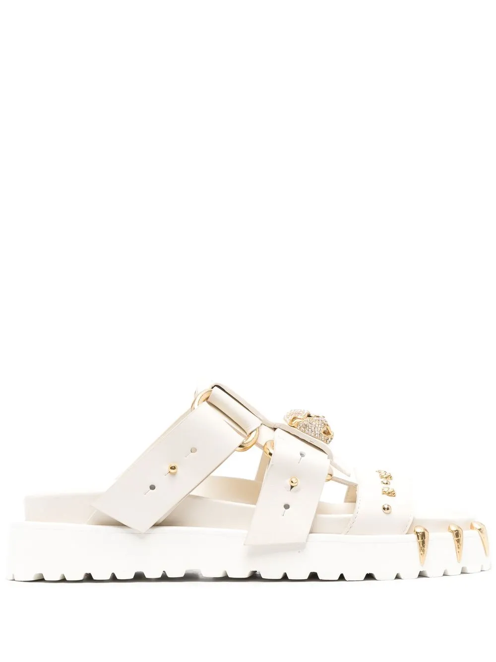 

Roberto Cavalli sandalias Phanter - Blanco