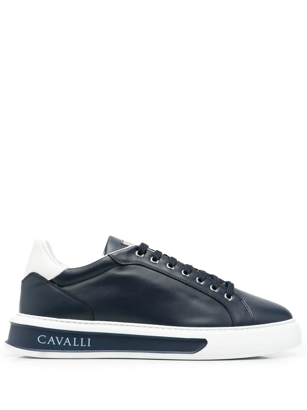 

Roberto Cavalli logo-sole low-top sneakers - Blue