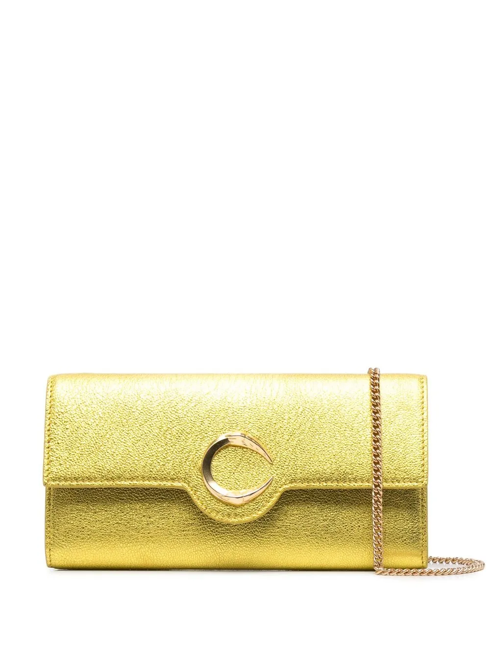 

Roberto Cavalli tiger-tooth crossbody bag - Yellow
