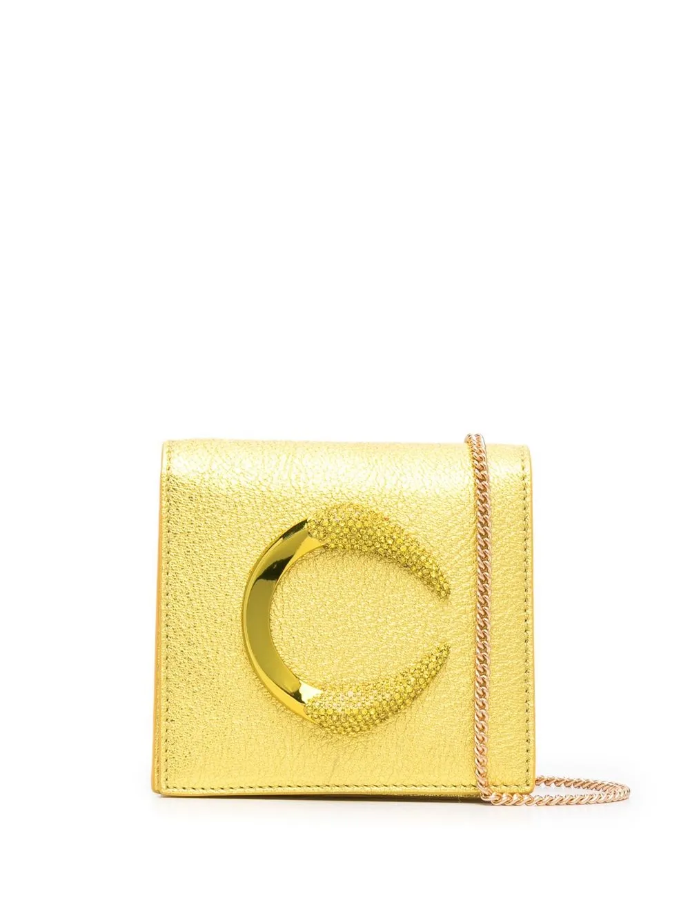 tiger-tooth crossbody bag
