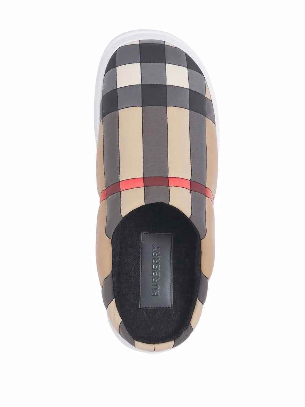 фото Burberry слиперы в клетку viintage check