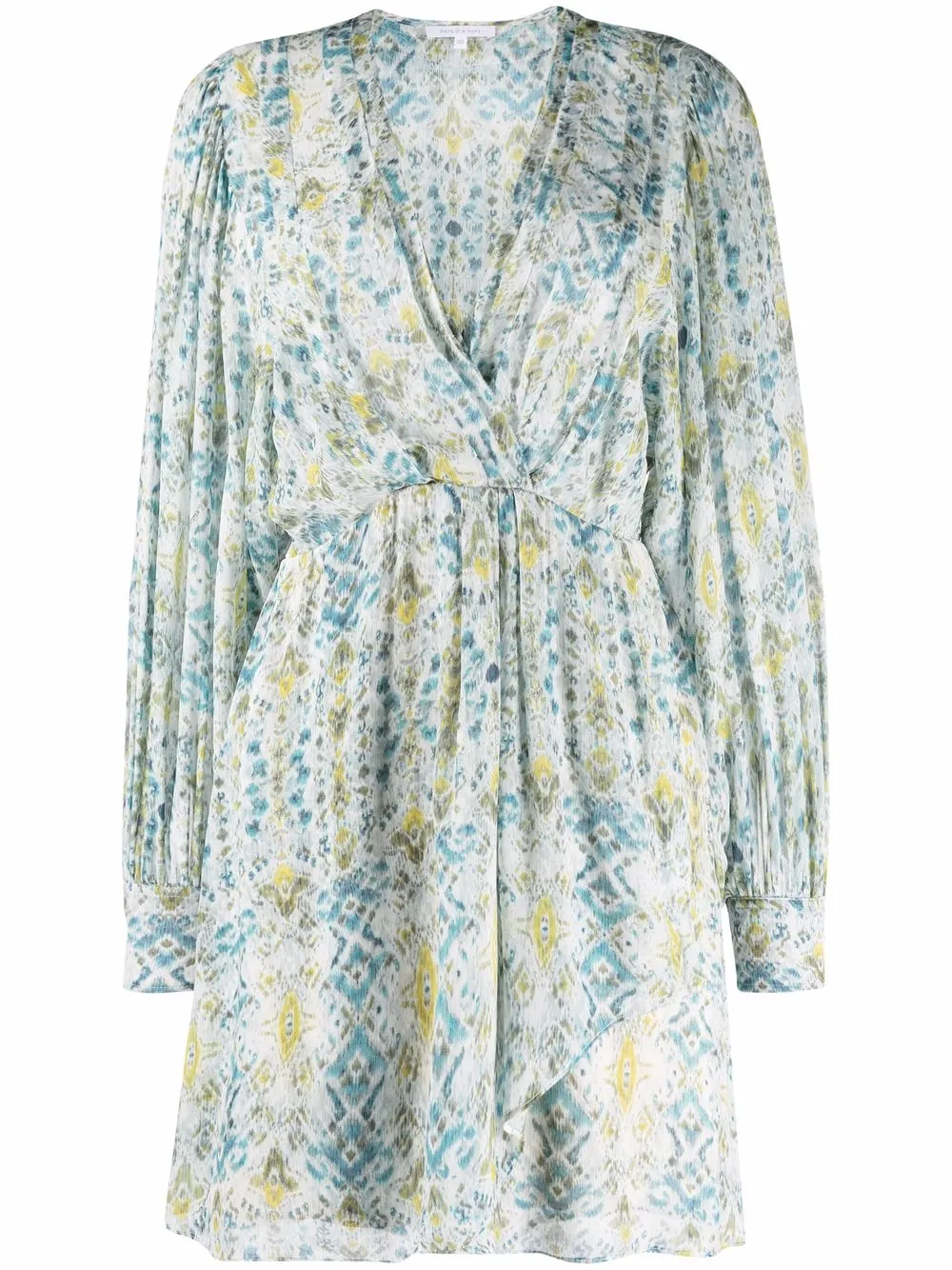 Patrizia Pepe patterned v-neck dress - Neutrals