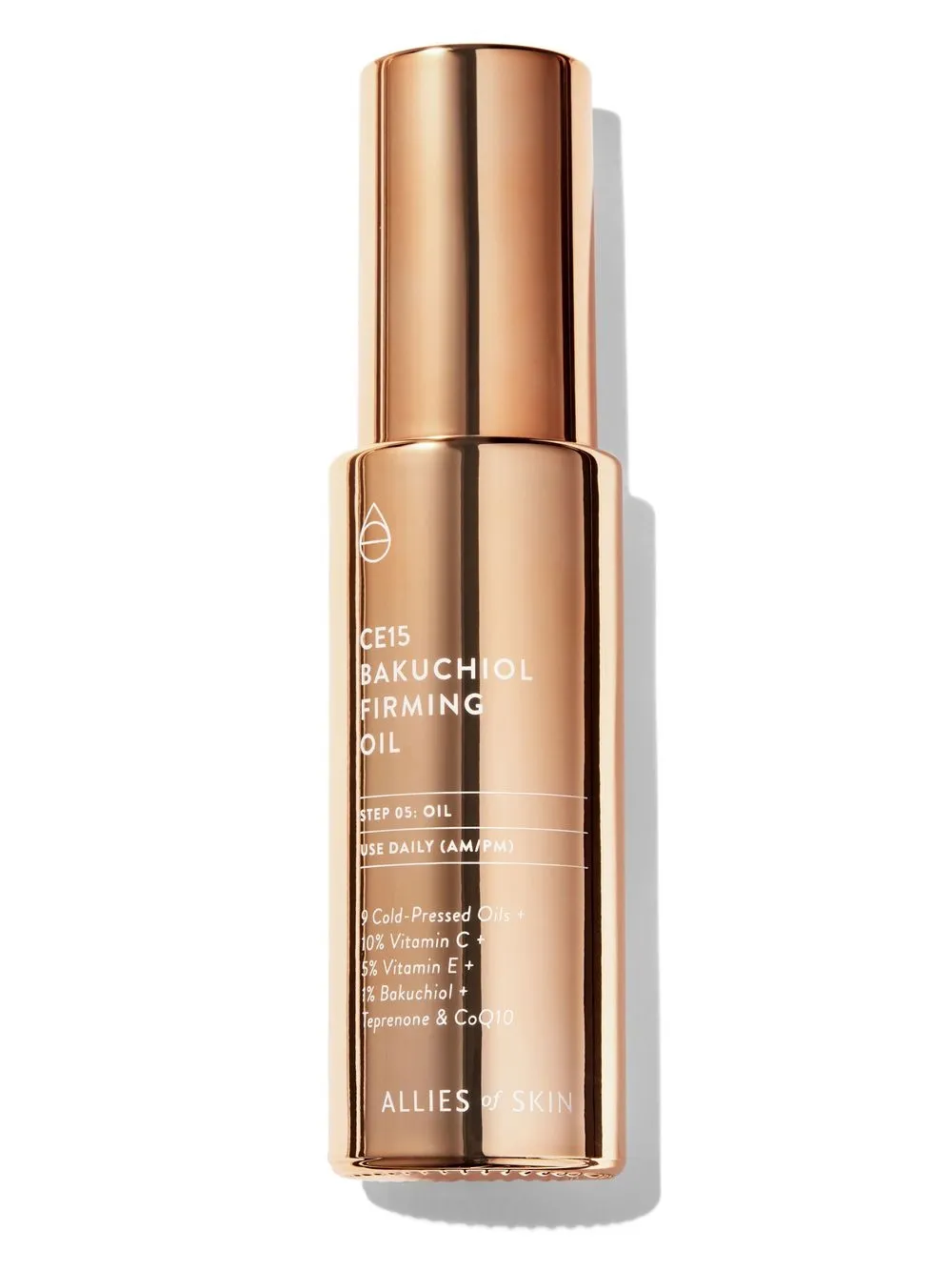 Allies Of Skin Ce15 Bakuchiol Firming Oil In Gold ModeSens