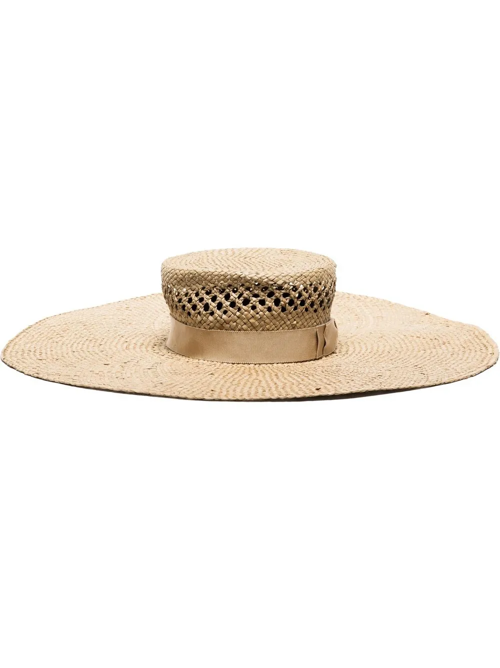 

Gladys Tamez Millinery sombrero de paja Alessia - Neutro