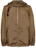 Alexander McQueen lightweight side-strap jacket - Brown