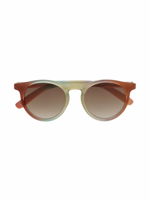 Molo ombré round-frame sunglasses