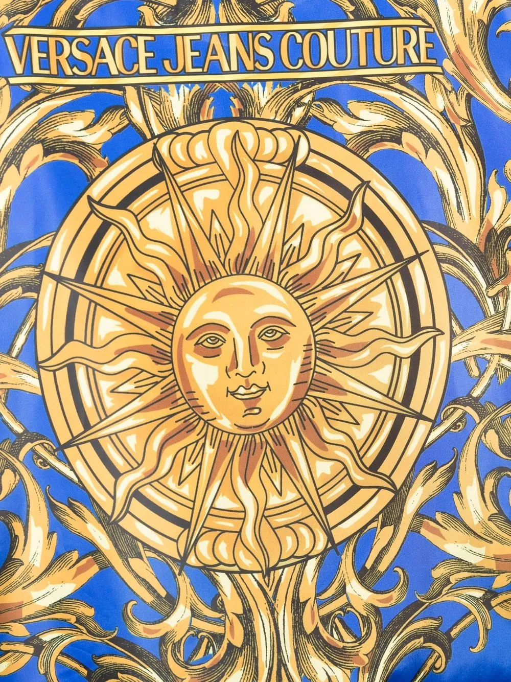фото Versace jeans couture ветровка garland sun с капюшоном