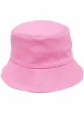 Nanushka Caran monogram-embroidered bucket hat - Pink