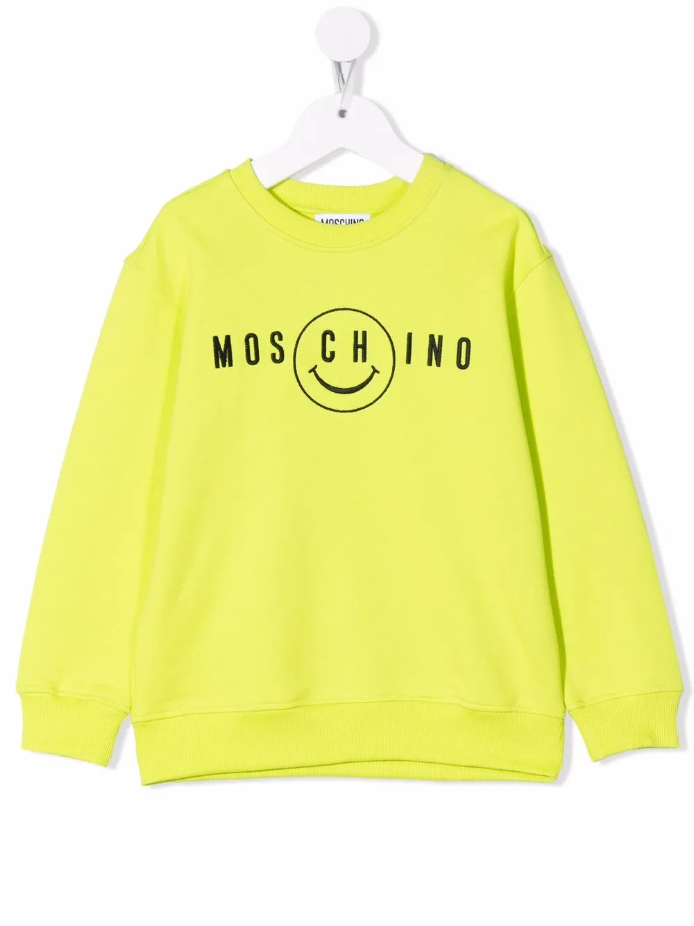 

Moschino Kids logo-print sweatshirt - Green