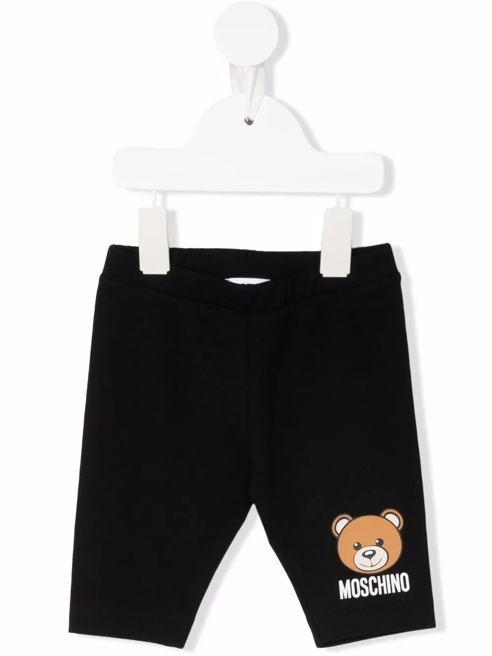 

Moschino Kids leggins con motivo Teddy Bear - Negro