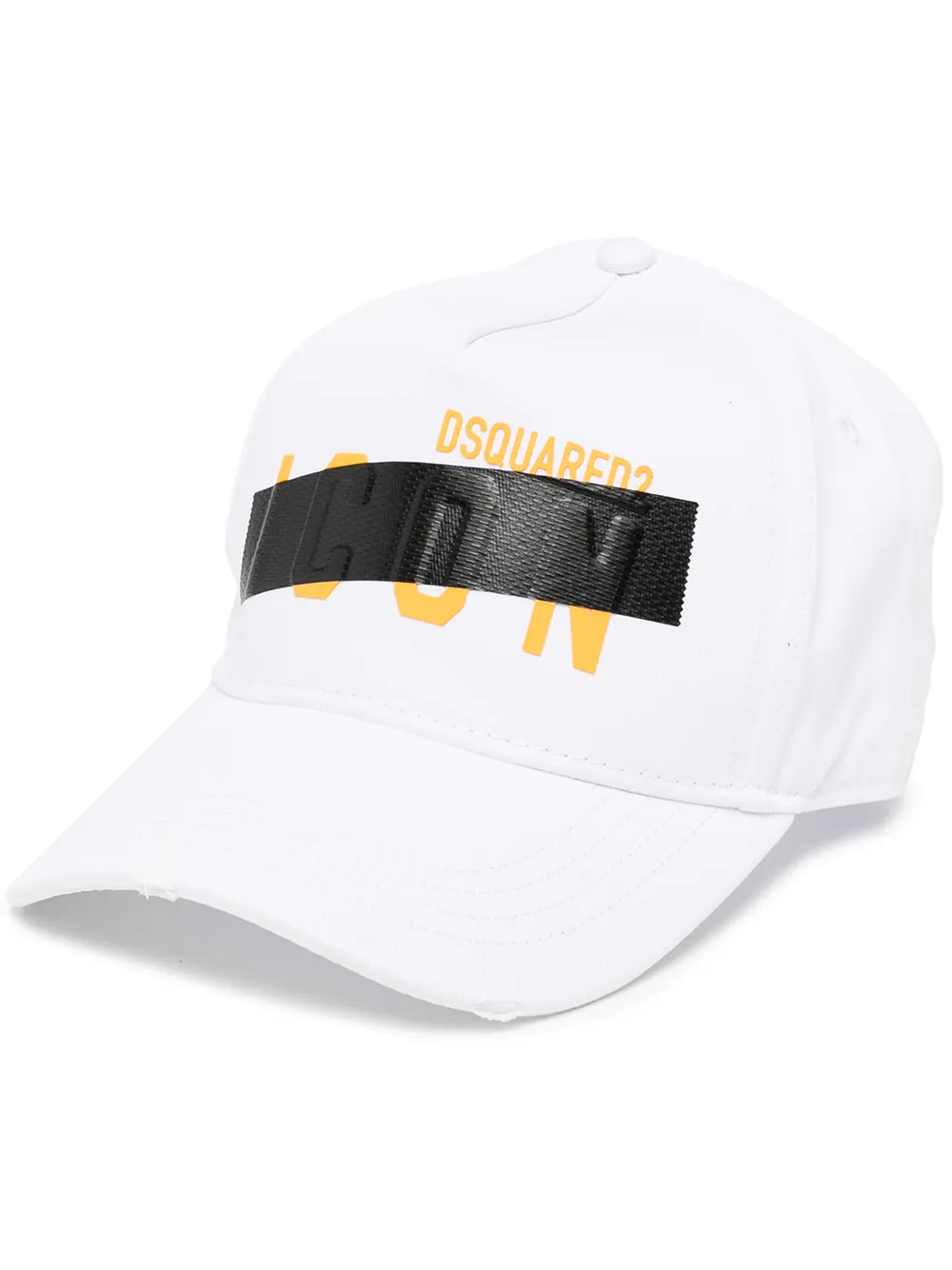 

Dsquared2 gorra con logo estampado - Blanco