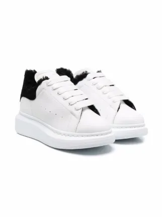 Fur 2024 trim sneakers