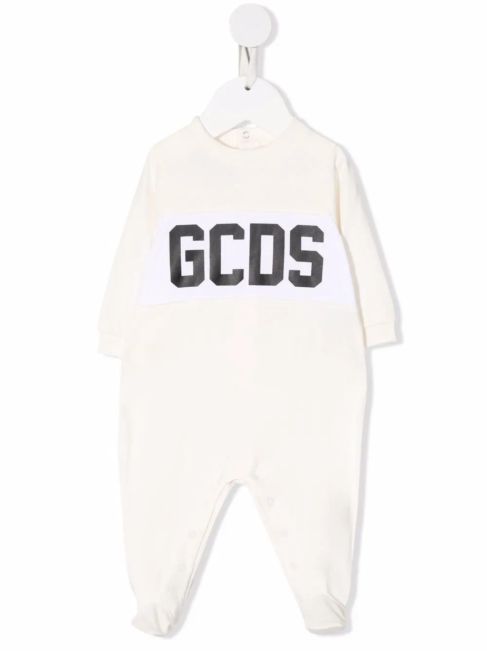 

Gcds Kids mameluco con logo estampado - Neutro