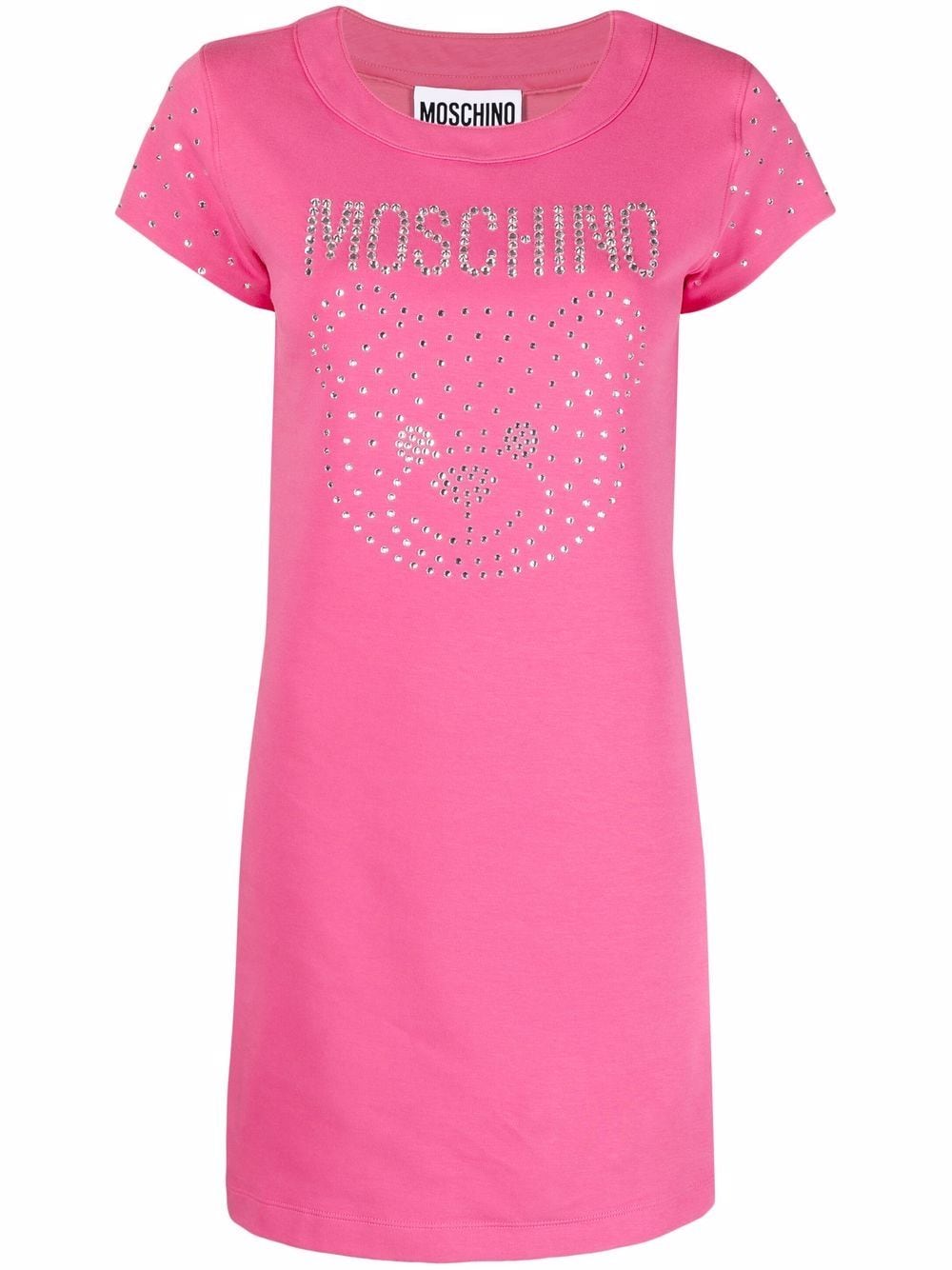 Moschino logo-print T-shirt dress | Smart Closet