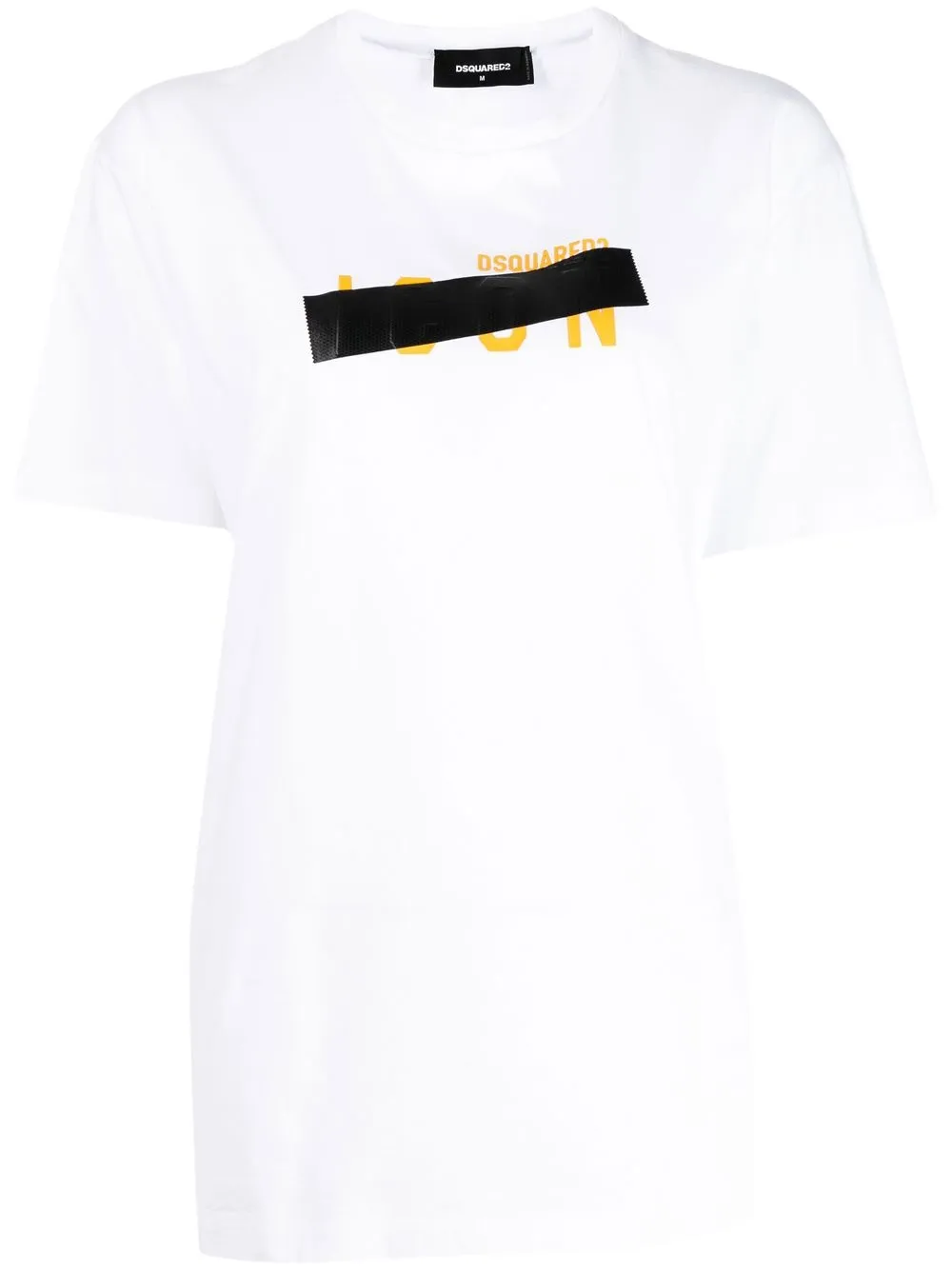 

Dsquared2 playera con logo estampado - Blanco