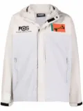 Pleasures lightweight patch-detail jacket - Grey