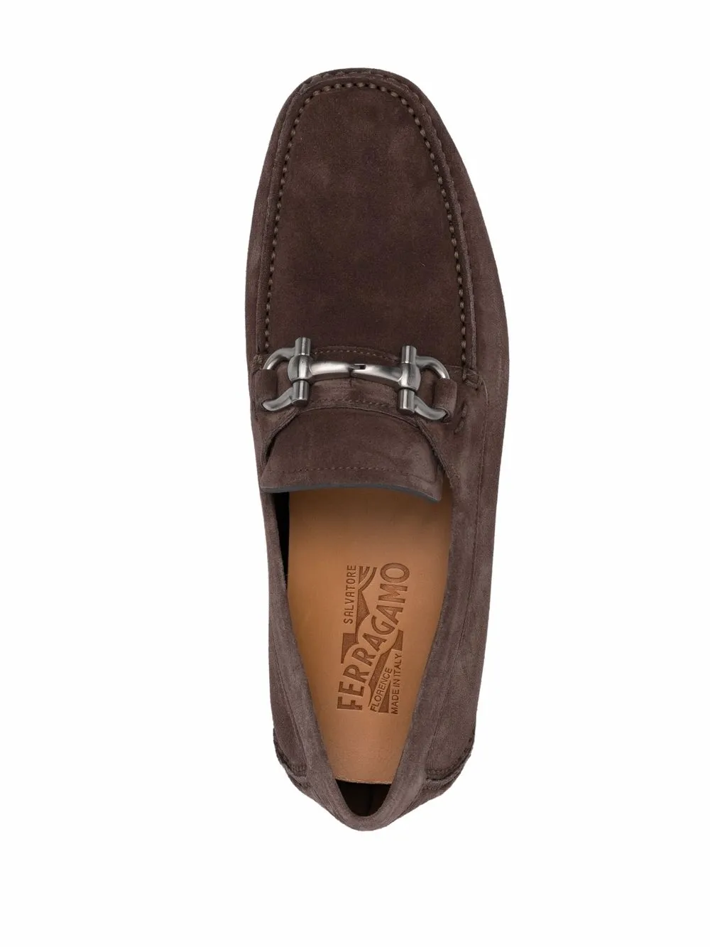 фото Salvatore ferragamo мокасины с пряжкой gancini