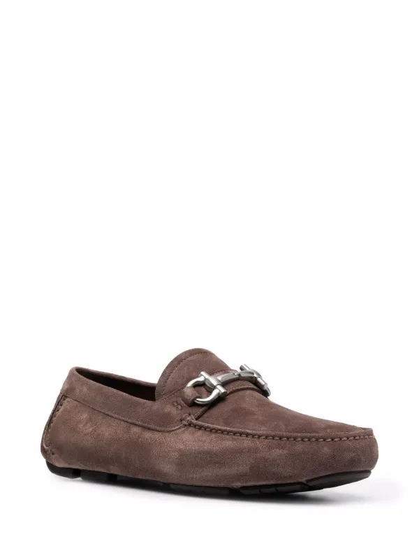 Ferragamo Gancini-buckle Suede 