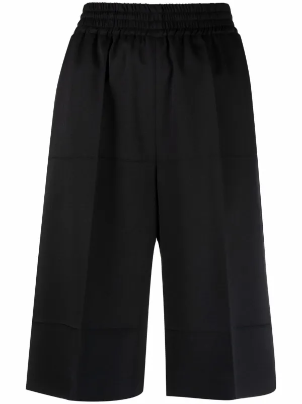 knee length culotte shorts