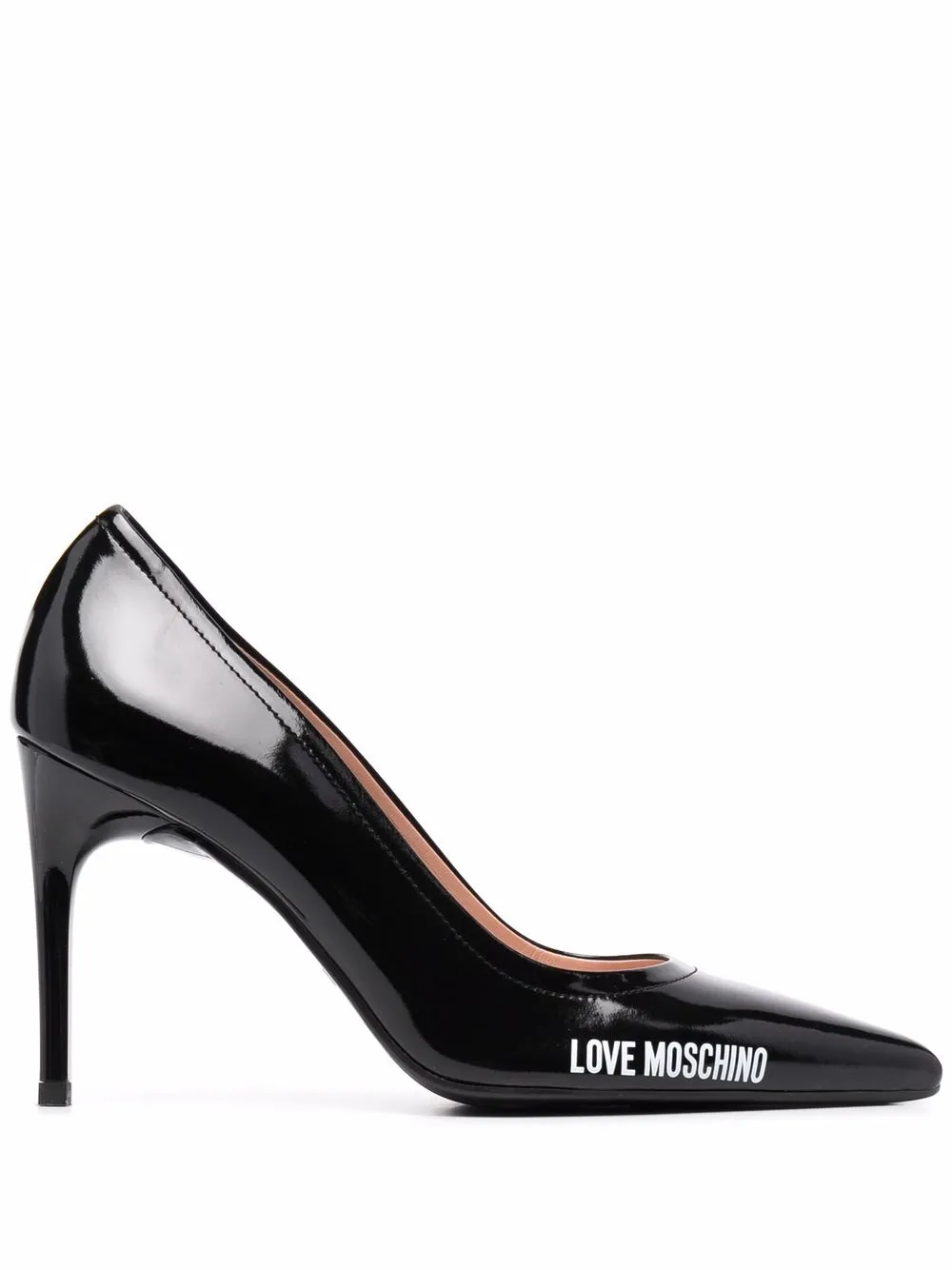 фото Love moschino лакированные туфли с логотипом