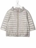 Herno Kids zip-up padded jacket - Grey