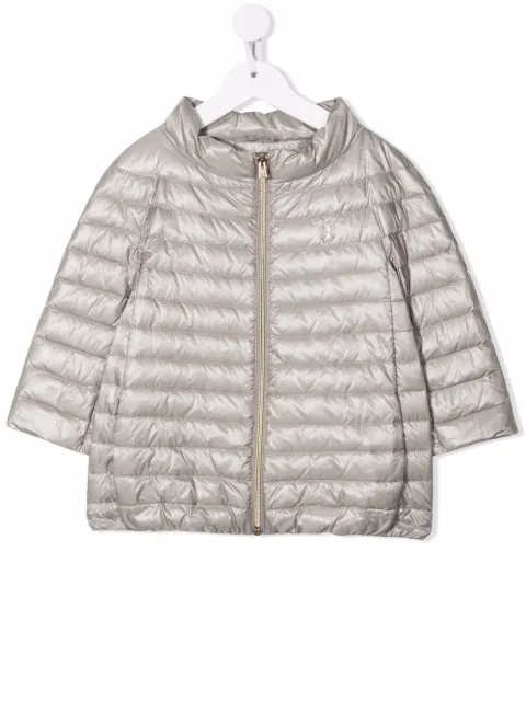 Herno Kids zip-up padded jacket