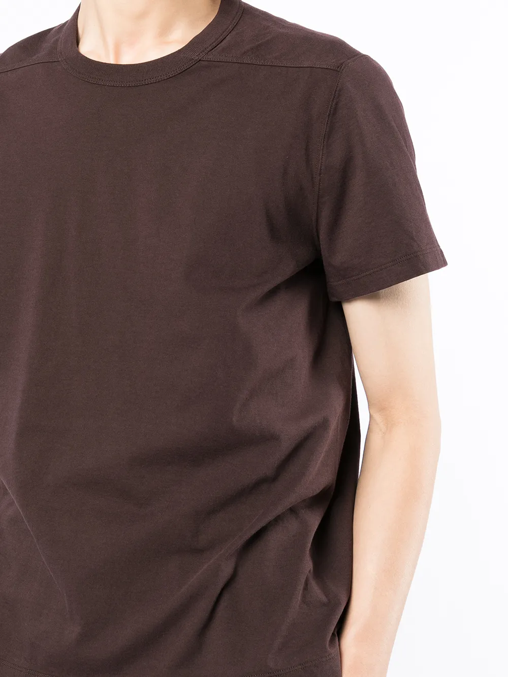 фото Rick owens трикотажная футболка с короткими рукавами