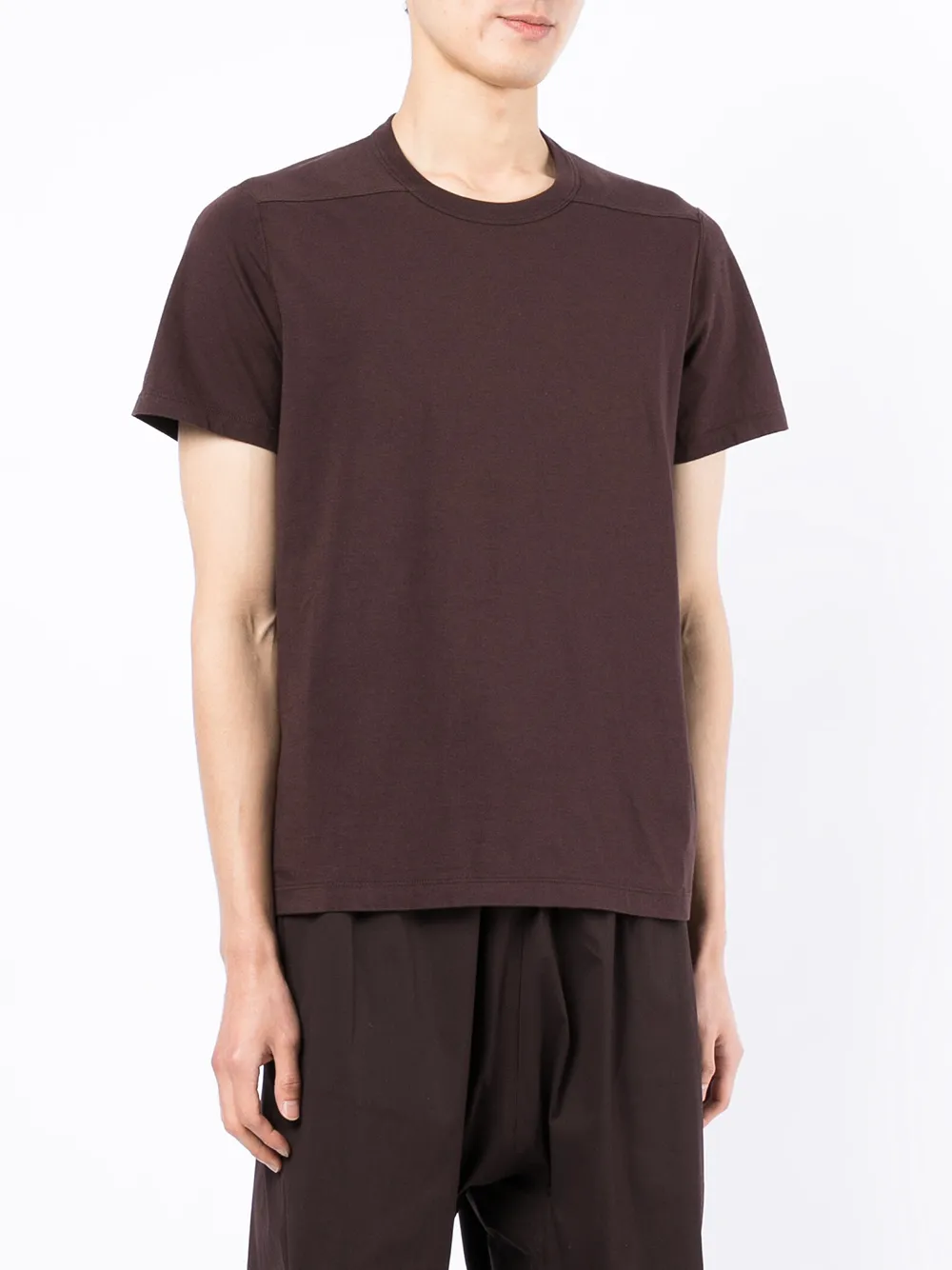 фото Rick owens трикотажная футболка с короткими рукавами
