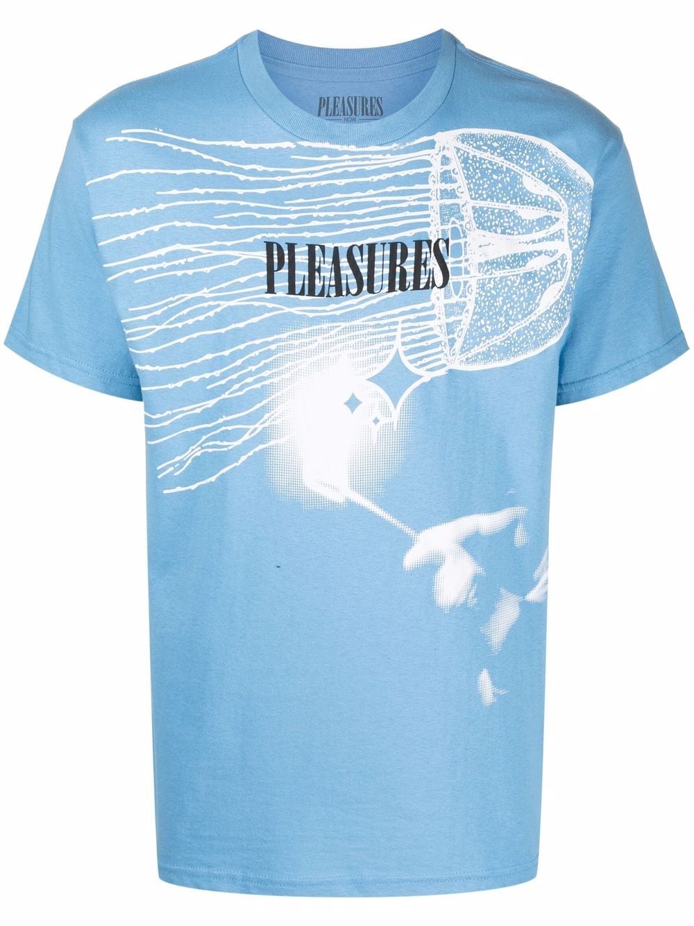 фото Pleasures футболка с логотипом