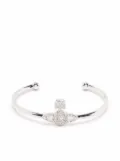 Vivienne Westwood grace bas-relief open bangle - Silver