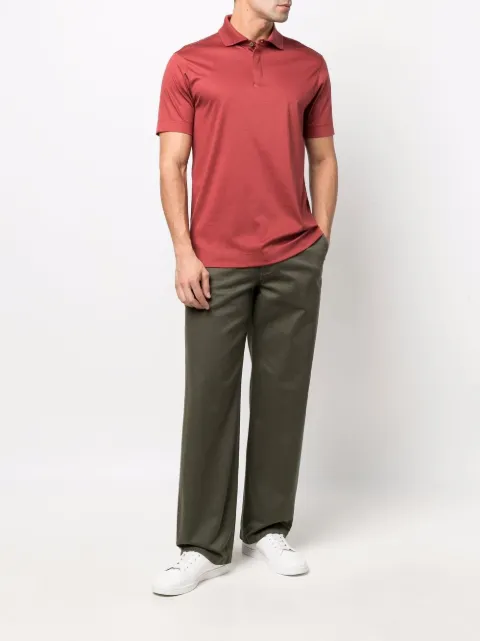 Zegna short-sleeved Polo Shirt - Farfetch