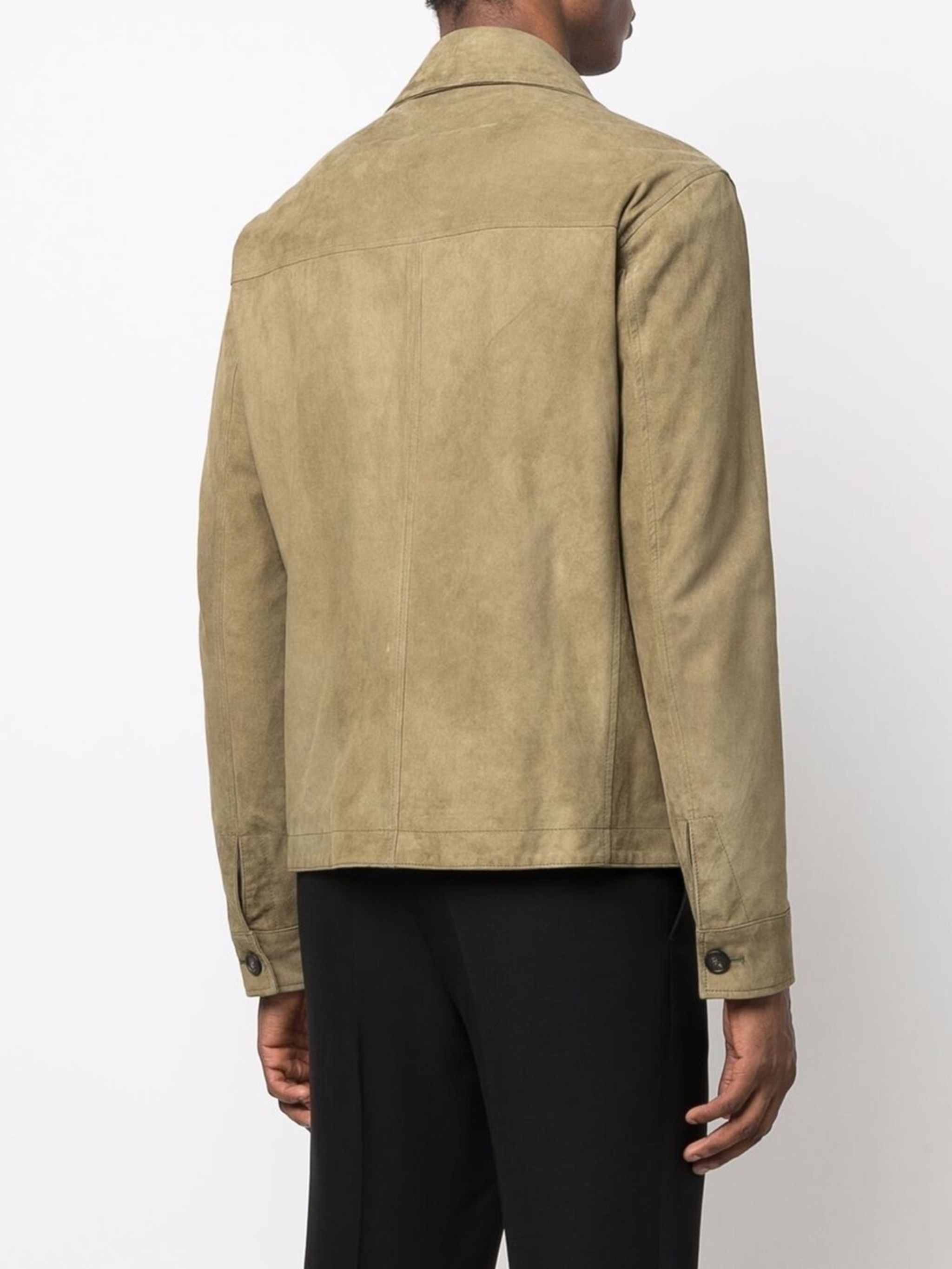 tenche suede-leather jacket | Tagliatore | Eraldo.com