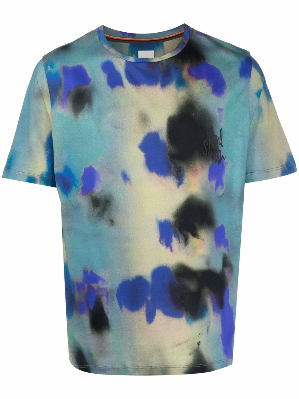 

Paul Smith playera Ink Spill - Azul