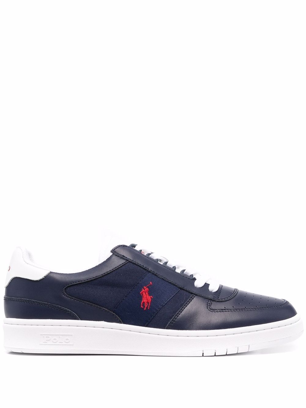 

Polo Ralph Lauren tenis bajos con logo bordado - Azul