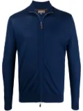 N.Peal The Hyde zip-up sweater - Blue