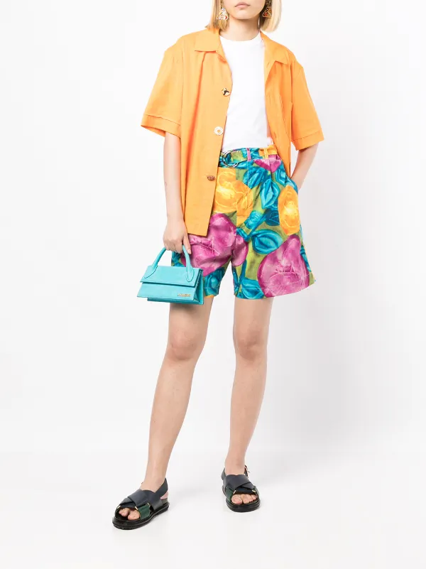 国内発送☆送関込【MARNI】フローラルプリントショートパンツ 国内発送☆送関込【MARNI】フローラルプリントショートパンツ