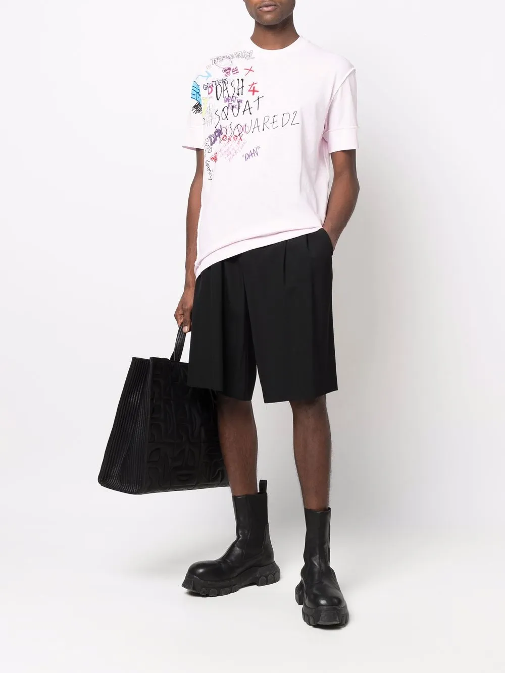 фото Dsquared2 футболка с логотипом