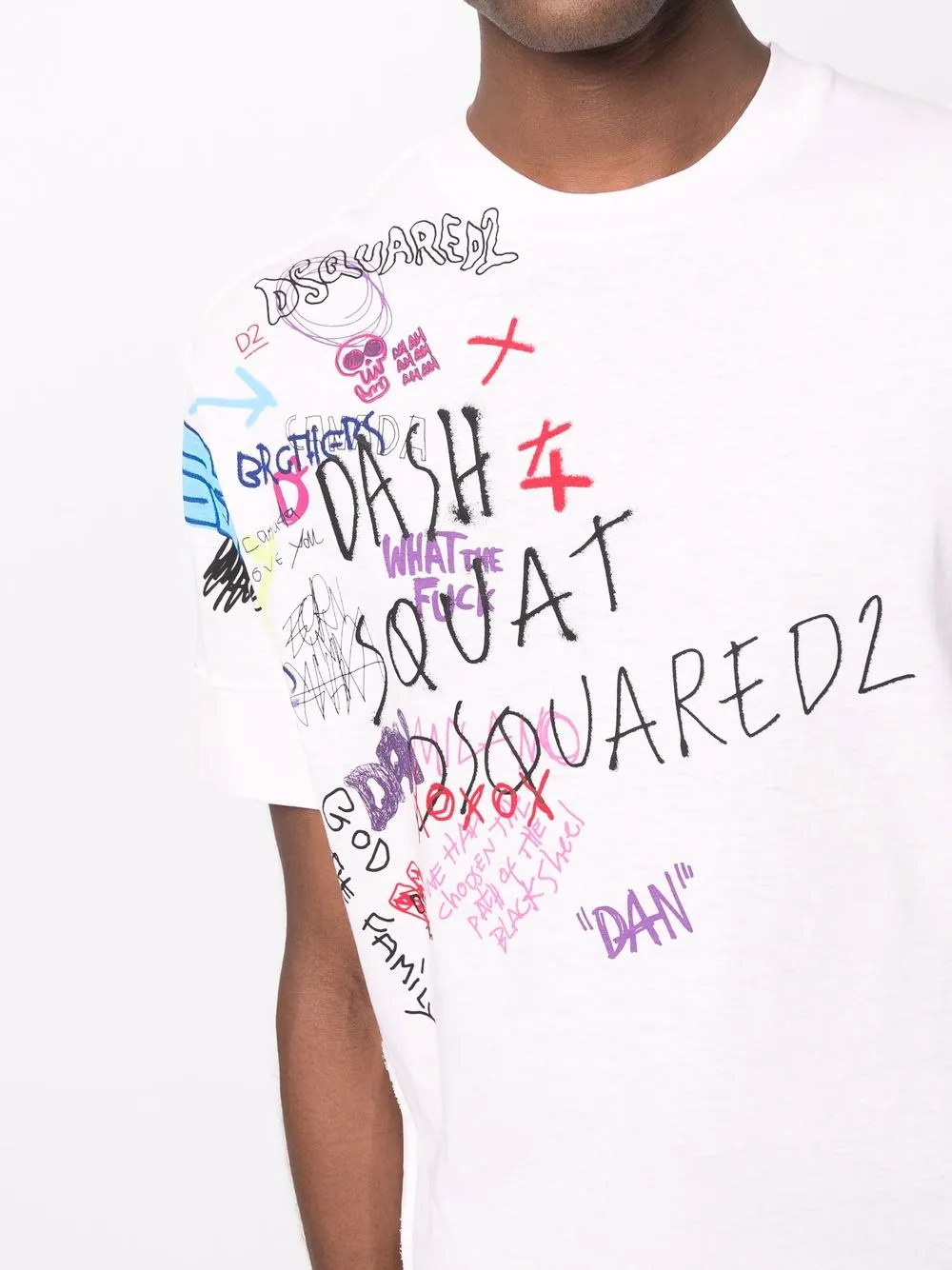 фото Dsquared2 футболка с логотипом