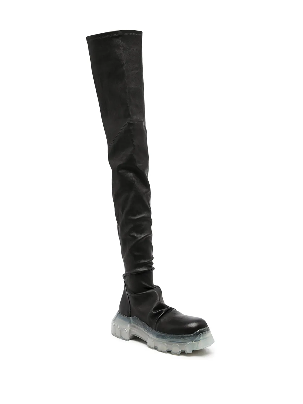фото Rick owens ботфорты на массивной подошве