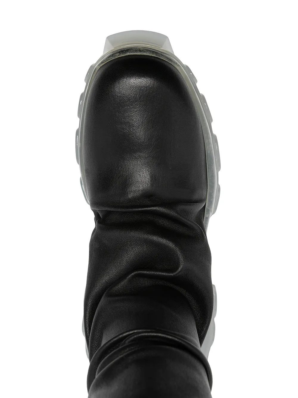фото Rick owens ботфорты на массивной подошве