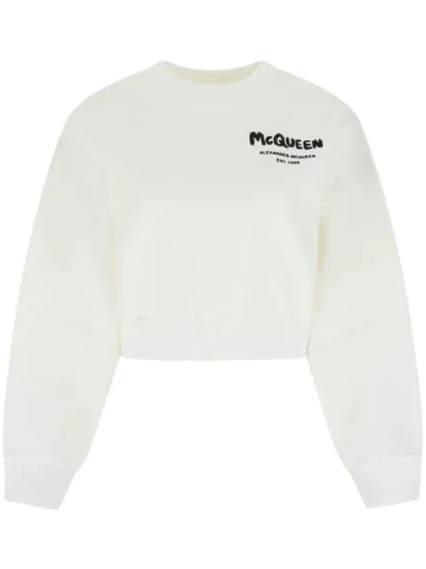 Alexander McQueen chest logo-print sweatshirt