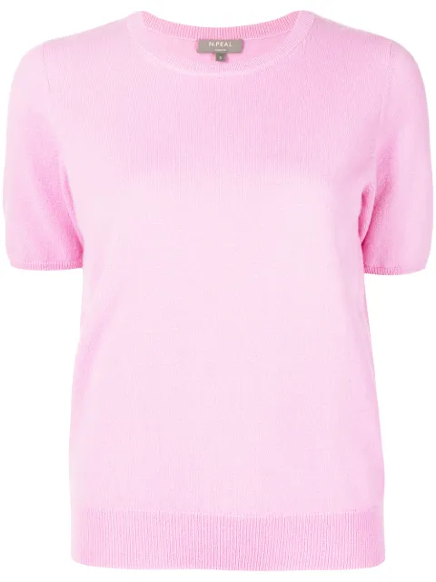 short sleeve cashmere jumper